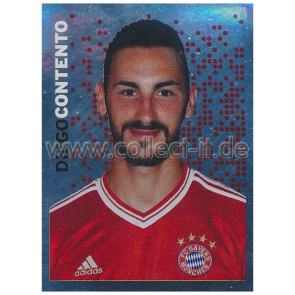 BAM1314-067 - Diego Contento - Panini FC Bayern München - Stickerkollektion 2013/14