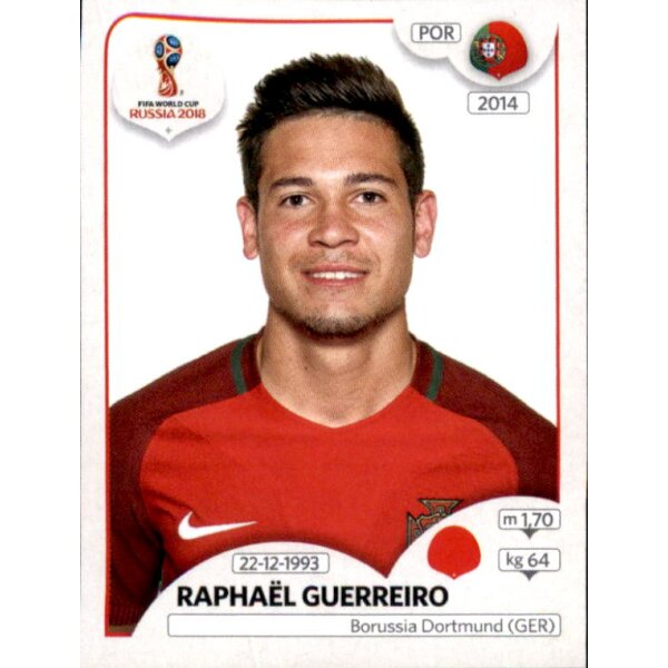 Panini WM 2018 - Sticker 120 - Raphaël Guerreiro - Portugal