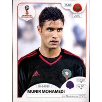 Panini WM 2018 - Sticker 154 - Munir Mohamedi - Marokko