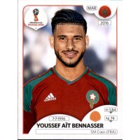 Panini WM 2018 - Sticker 167 - Youssef Aït Bennasser...