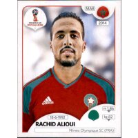 Panini WM 2018 - Sticker 169 - Rachid Alioui - Marokko