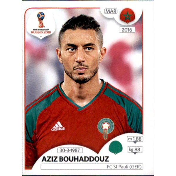 Panini WM 2018 - Sticker 170 - Aziz Bouhaddouz - Marokko