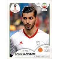 Panini WM 2018 - Sticker 183 - Saeid Ezatolahi - Iran