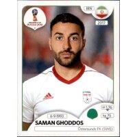 Panini WM 2018 - Sticker 187 - Saman Ghoddos - Iran