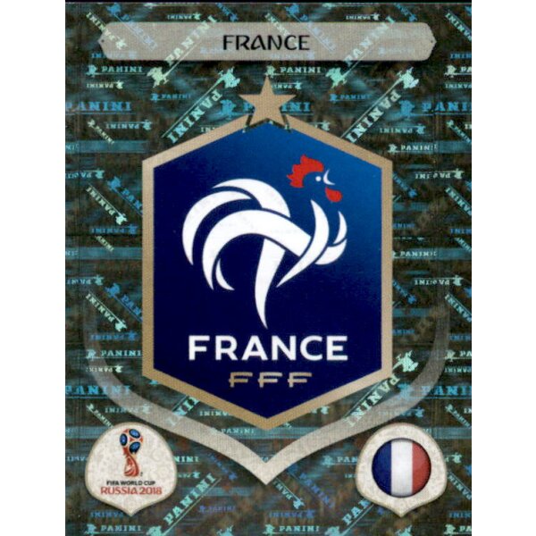 Panini WM 2018 - Sticker 192 - Frankreich - Emblem - Frankreich