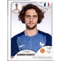 Panini WM 2018 - Sticker 204 - Adrien Rabiot - Frankreich