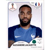 Panini WM 2018 - Sticker 208 - Alexandre Lacazette -...