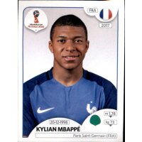 Panini WM 2018 - Sticker 209 - Kylian Mbappé -...