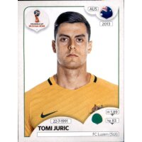 Panini WM 2018 - Sticker 230 - Tomi Juric - Australien