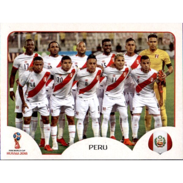 Panini WM 2018 - Sticker 233 - Peru - Team - Peru