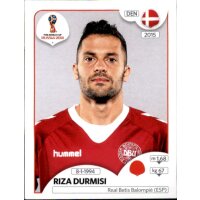 Panini WM 2018 - Sticker 262 - Riza Durmisi - Dänemark