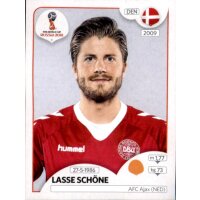 Panini WM 2018 - Sticker 266 - Lasse Schöne -...