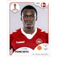 Panini WM 2018 - Sticker 267 - Pione Sisto - Dänemark