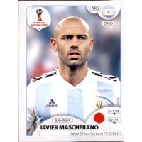 Panini WM 2018 - Sticker 277 - Javier Mascherano -...