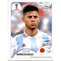 Panini WM 2018 - Sticker 279 - Marcos Rojo - Argentinien