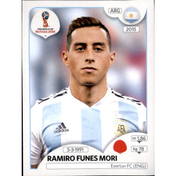 Panini WM 2018 - Sticker 280 - Ramiro Funes Mori - Argentinien