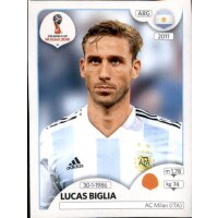 Panini WM 2018 - Sticker 281 - Lucas Biglia - Argentinien