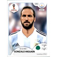 Panini WM 2018 - Sticker 291 - Gonzalo Higuaín -...