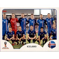 Panini WM 2018 - Sticker 293 - Island - Team - Island