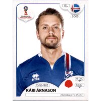 Panini WM 2018 - Sticker 297 - Kári Árnason...