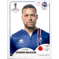 Panini WM 2018 - Sticker 299 - Sverrir Ingason - Island