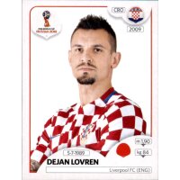 Panini WM 2018 - Sticker 317 - Dejan Lovren - Kroatien