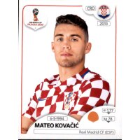 Panini WM 2018 - Sticker 327 - Mateo Kovacic - Kroatien