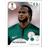 Panini WM 2018 - Sticker 347 - Victor Moses - Nigeria