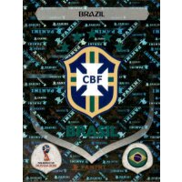 Panini WM 2018 - Sticker 352 - Brasilien - Emblem -...