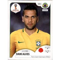 Panini WM 2018 - Sticker 355 - Dani Alves - Brasilien