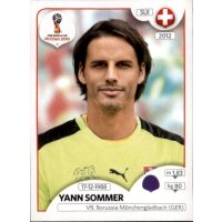 Panini WM 2018 - Sticker 374 - Yann Sommer - Schweiz