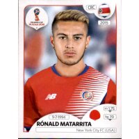 Panini WM 2018 - Sticker 400 - Rónald Matarrita -...