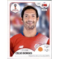 Panini WM 2018 - Sticker 404 - Celso Borges - Costa Rica