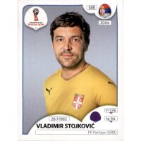 Panini WM 2018 - Sticker 414 - Vladimir Stojkovic - Serbien