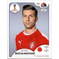 Panini WM 2018 - Sticker 418 - Matija Nastasic - Serbien