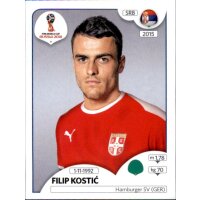 Panini WM 2018 - Sticker 429 - Filip Kostic - Serbien