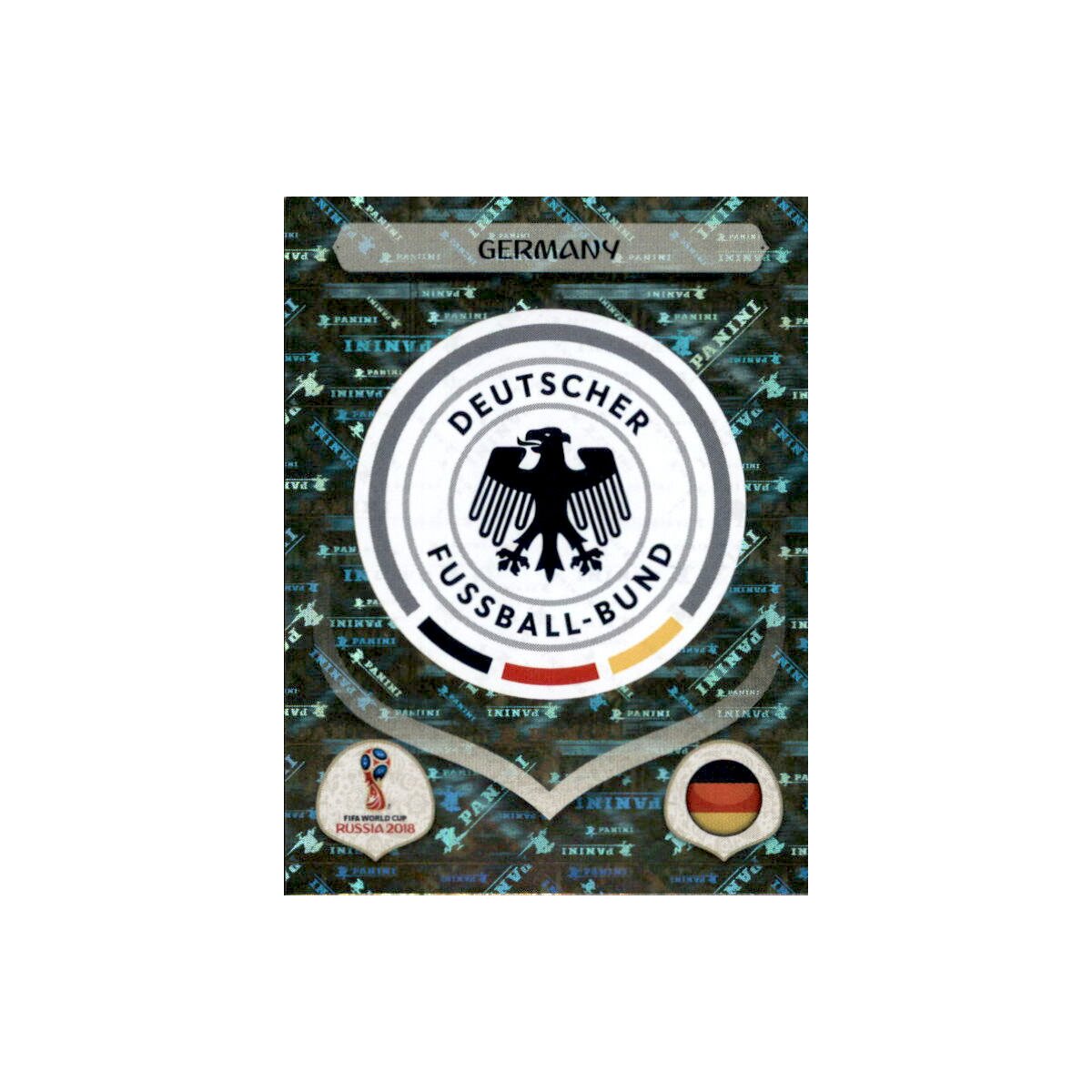 Panini WM 2018 - Sticker 432 - Deutschland - Emblem ...