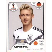 Panini WM 2018 - Sticker 444 - Julian Brandt - Deutschland