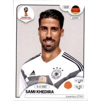 Panini WM 2018 - Sticker 448 - Sami Khedira - Deutschland