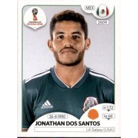 Panini WM 2018 - Sticker 461 - Jonathan dos Santos - Mexico