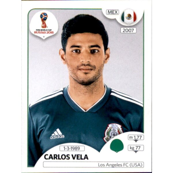 Panini WM 2018 - Sticker 469 - Carlos Vela - Mexico