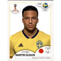 Panini WM 2018 - Sticker 478 - Martin Olsson - Schweden
