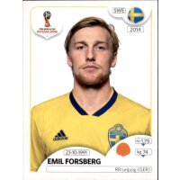 Panini WM 2018 - Sticker 483 - Emil Forsberg - Schweden