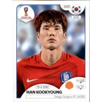 Panini WM 2018 - Sticker 504 - Han Kookyoung - Südkorea