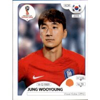 Panini WM 2018 - Sticker 506 - Jung Wooyoung - Südkorea