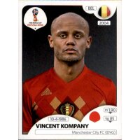 Panini WM 2018 - Sticker 518 - Vincent Kompany - Belgien
