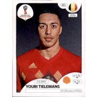 Panini WM 2018 - Sticker 524 - Youri Tielemans - Belgien