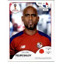 Panini WM 2018 - Sticker 542 - Felipe Baloy - Panama