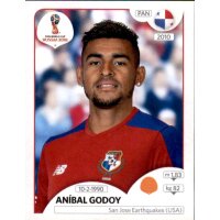 Panini WM 2018 - Sticker 547 - Aníbal Godoy - Panama