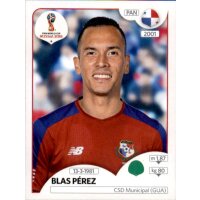 Panini WM 2018 - Sticker 548 - Blas Pérez - Panama